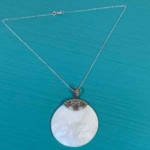 Mother Perl necklace 💘 925 sterling silver Mexico